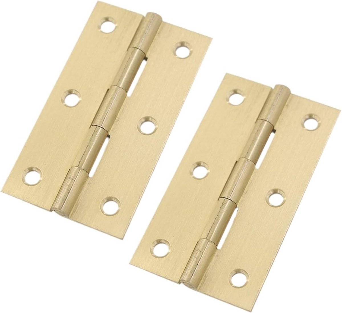 Scharnieren, 8,9 cm (3,5 inch) 1,5 mm dik, bronzen scharnieren voor kasten, accessoires voor meubels, klapscharnieren, deurscharnieren