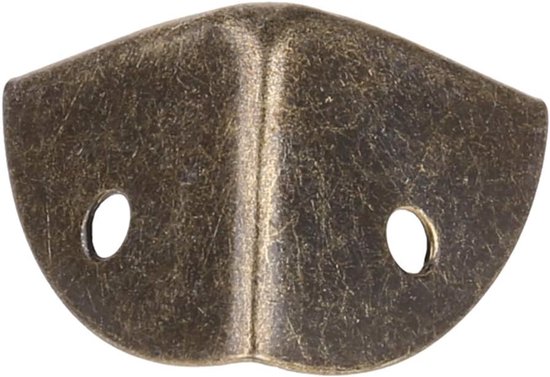 Tas Hoekbeschermer, Metalen Hoekbeschermer Koffer Bronzen Kasten Rand Veiligheidsbeschermer voor Box Plank — afbeelding 2