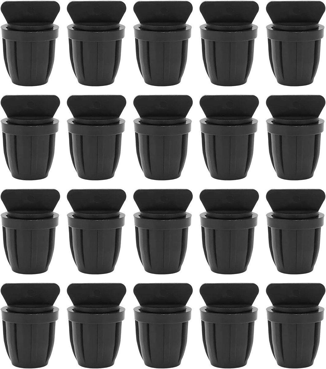 20 STKS 8 11 Slang Eindplug Lock Druppelirrigatie Fitting Tubing Tuin Kas