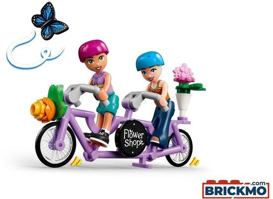 LEGO Friends Creatieve Bloemenwinkel Bouwpakket voor Kinderen met Bloemen en Speelgoedwinkel 42693