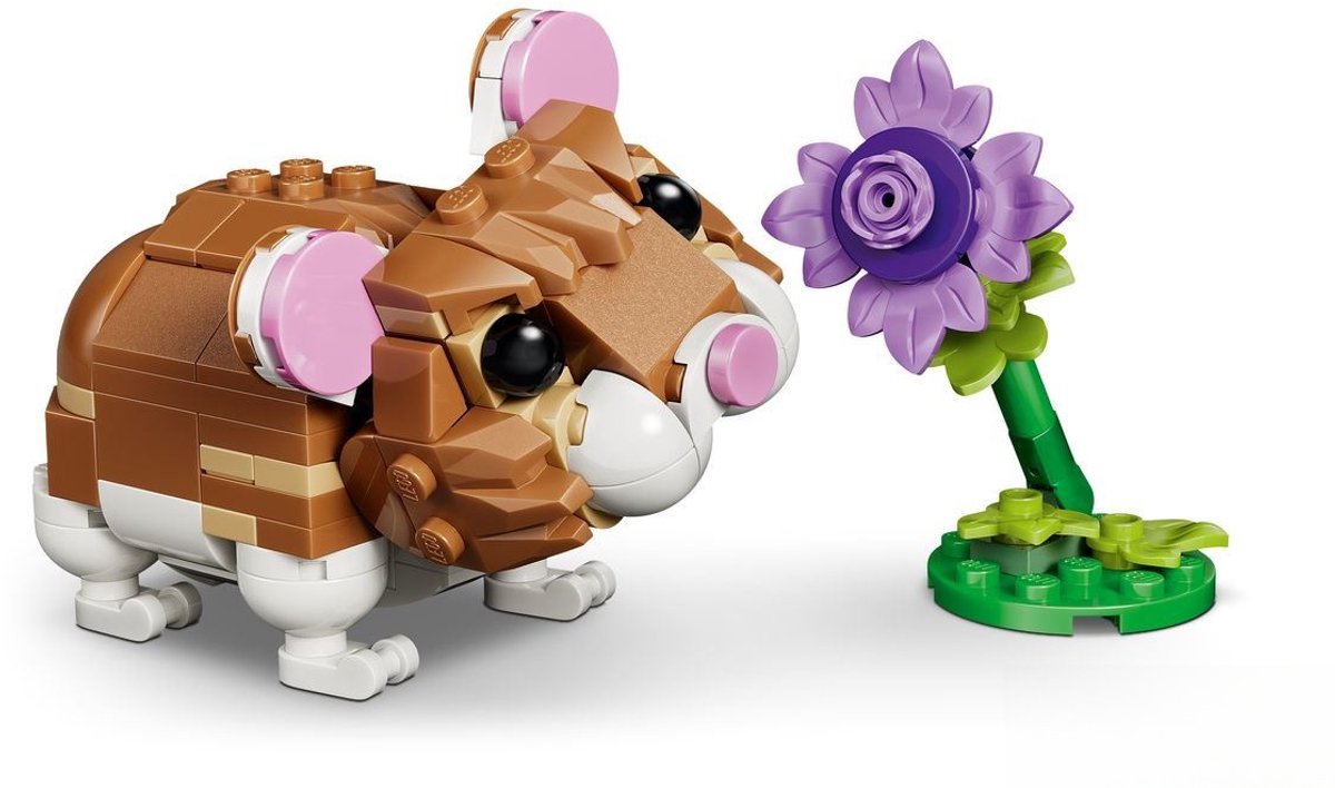 LEGO® Creator 3in1 Schattige Hamster met Bloem - 31376 — afbeelding 12