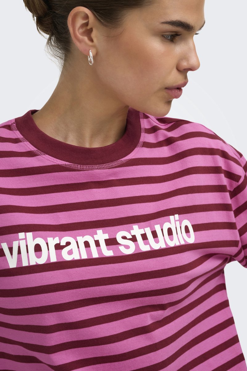 ONLY - ONLFREJA L/S STRIPE TOP CC JRS Dames T-shirt — cadeau in Cadeau-ideeën - foto 5