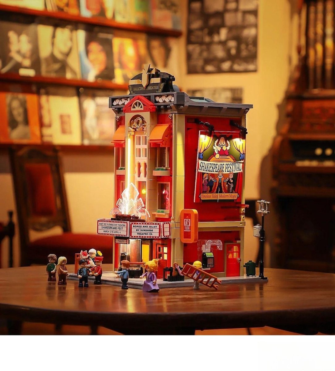 Lumibricks Town Life - Balcony Theatre Constructiespeelgoed thumbnail 3