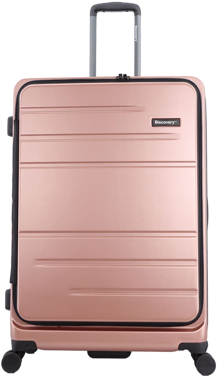 Discovery - Patrol | Harde Koffer / Trolley / Reiskoffer - (78cm) Large - Roze - Roze / Large