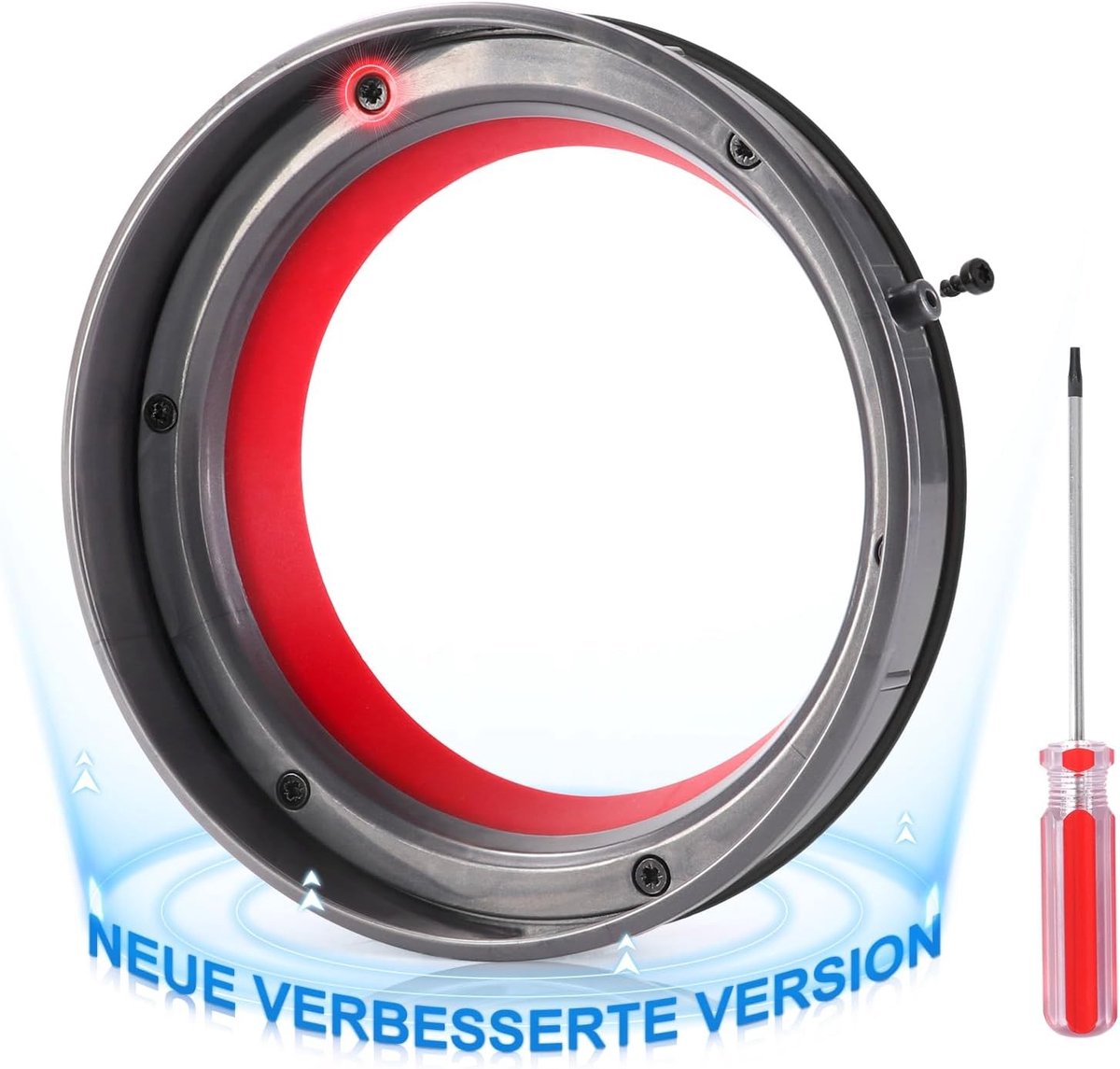 Verbeterde afdichtring voor stofcontainer, vervangend onderdeel voor Dyson V11, V15, SV14, SV15, SV17 en SV22 stofzuiger, optimale stofafsluiting en eenvoudig te installeren
