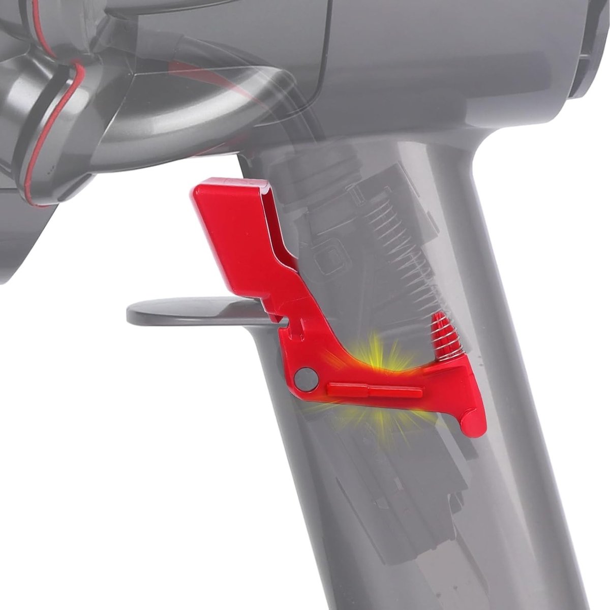 Vervangende Trigger Schakelaar voor Dyson V10 V11 SV12 SV14 Stofzuiger - Reparatieonderdeel voor Schakelknop, Inclusief Accessoires voor Makkelijk Gebruik en Betrouwbaarheid