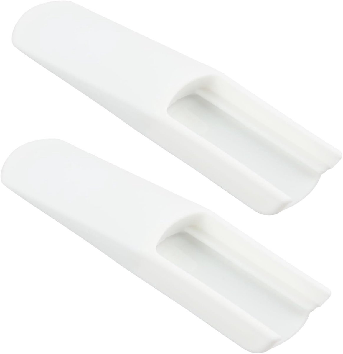 SnelShoppen - Pack van 2 Kinderstoel Voetjes voor Tripp Trapp – Witte Accessoires, Antislip Voetjes voor Hoge Stoelen, Vloerbescherming voor Kinderen
