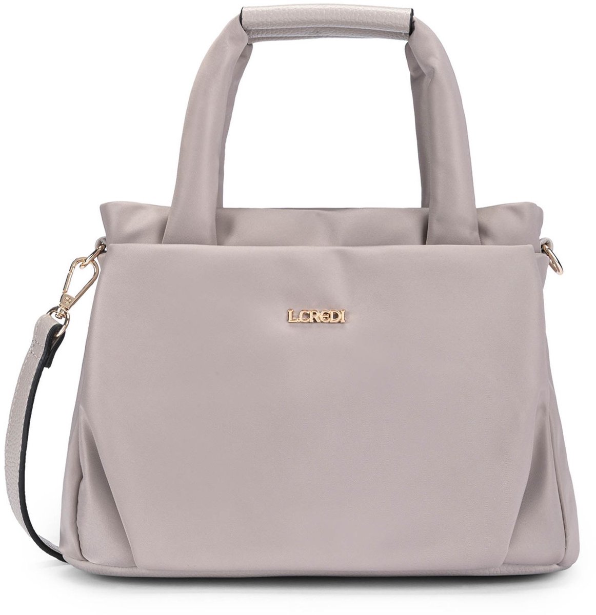 L.CREDI handtas schoudertas Savita Handbag Dusty Taupe