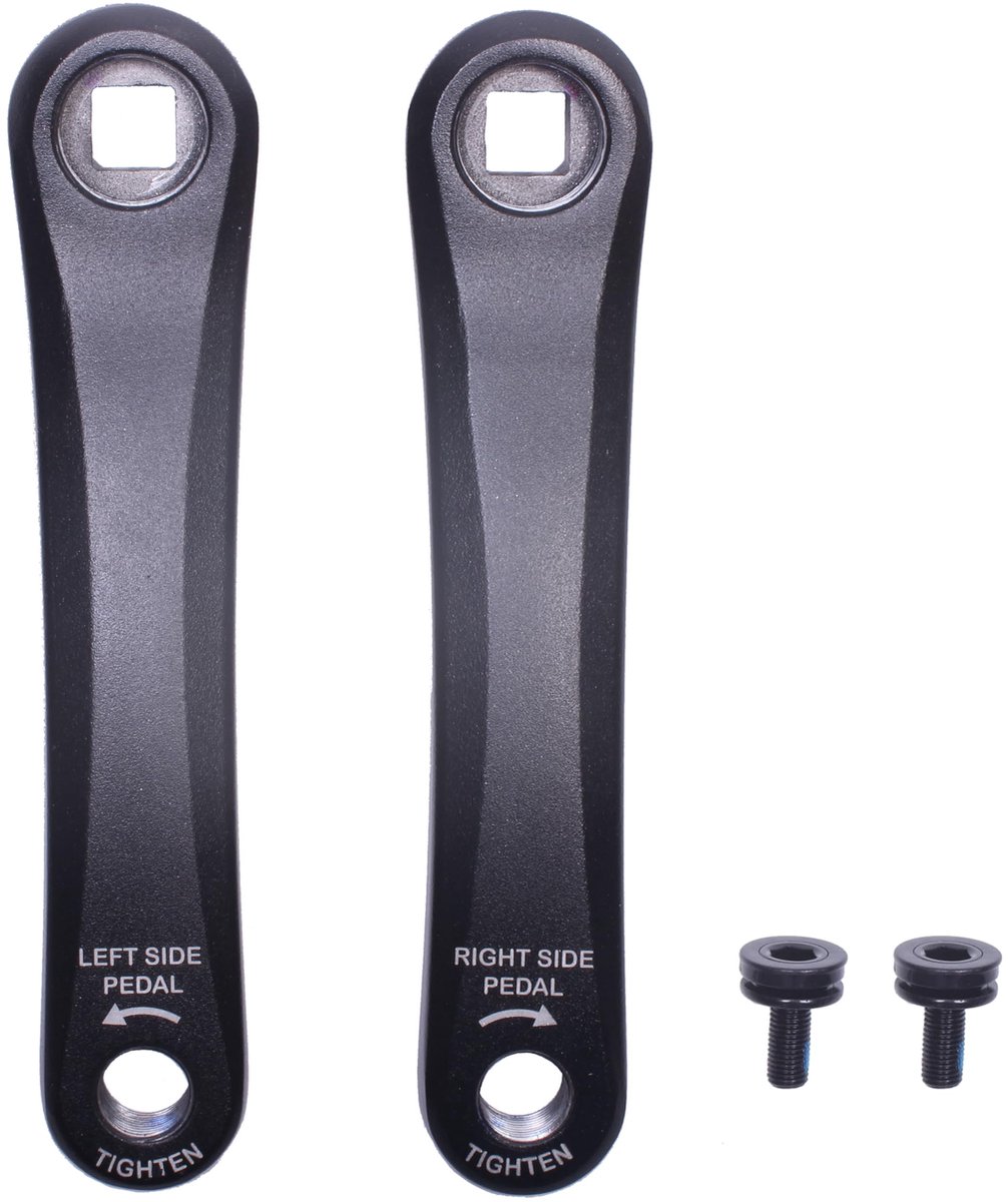SnelShoppen - Fiets Krank Armen 89mm/102mm/114mm/127mm/140mm/152mm/160mm/165mm/170mm/175mm - Vierkant Gat voor Ebike met Midden Gemonteerde Motor, Tor