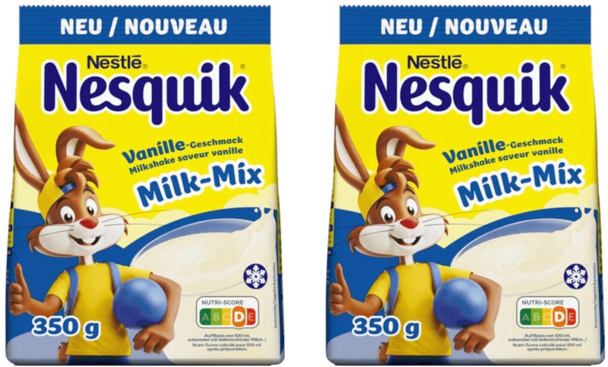 Nesquick Melk-Mix Vanilla - Multipack - Milkshake - 700g (2x350g)