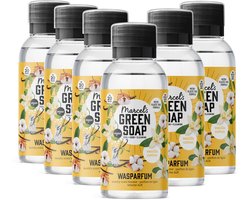 Marcel's Green Soap Wasparfum - Vanille & Katoen - 6 x 250ml - 120 wasbeurten