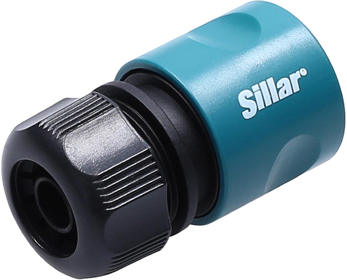Sillar Slangkoppeling - Kraanadapter - Tuinslang koppeling 1/2" 5/8" – Verbinding van Tuinslangen – Slangadapter