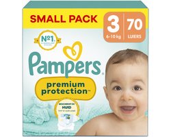 Pampers - Premium Protection - Maat 3 - Small Pack - 70Stuks - 6-10 kg