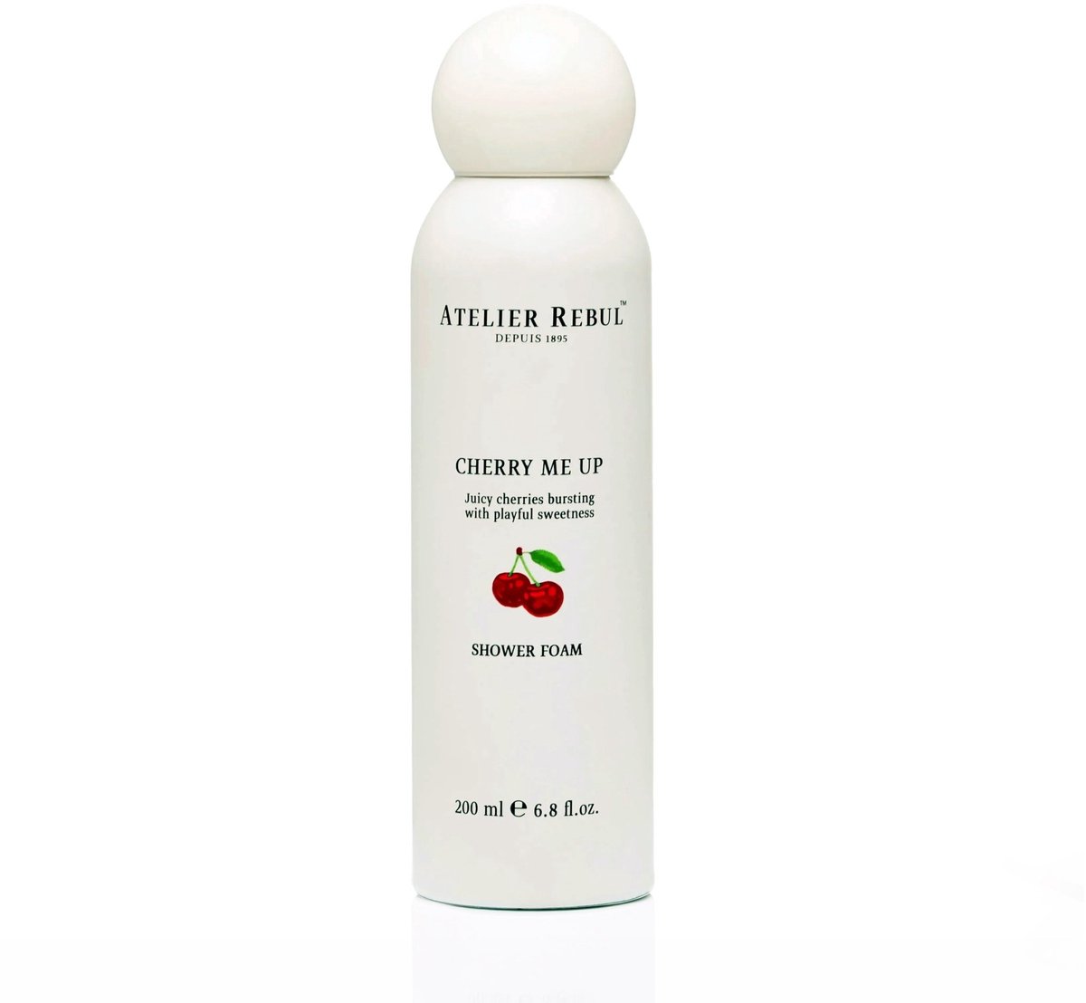 Atelier Rebul Cherry Me Up - Shower Foam (200ml) - Doucheschuim met fruitig-bloemige geur – Dagelijkse reiniging
