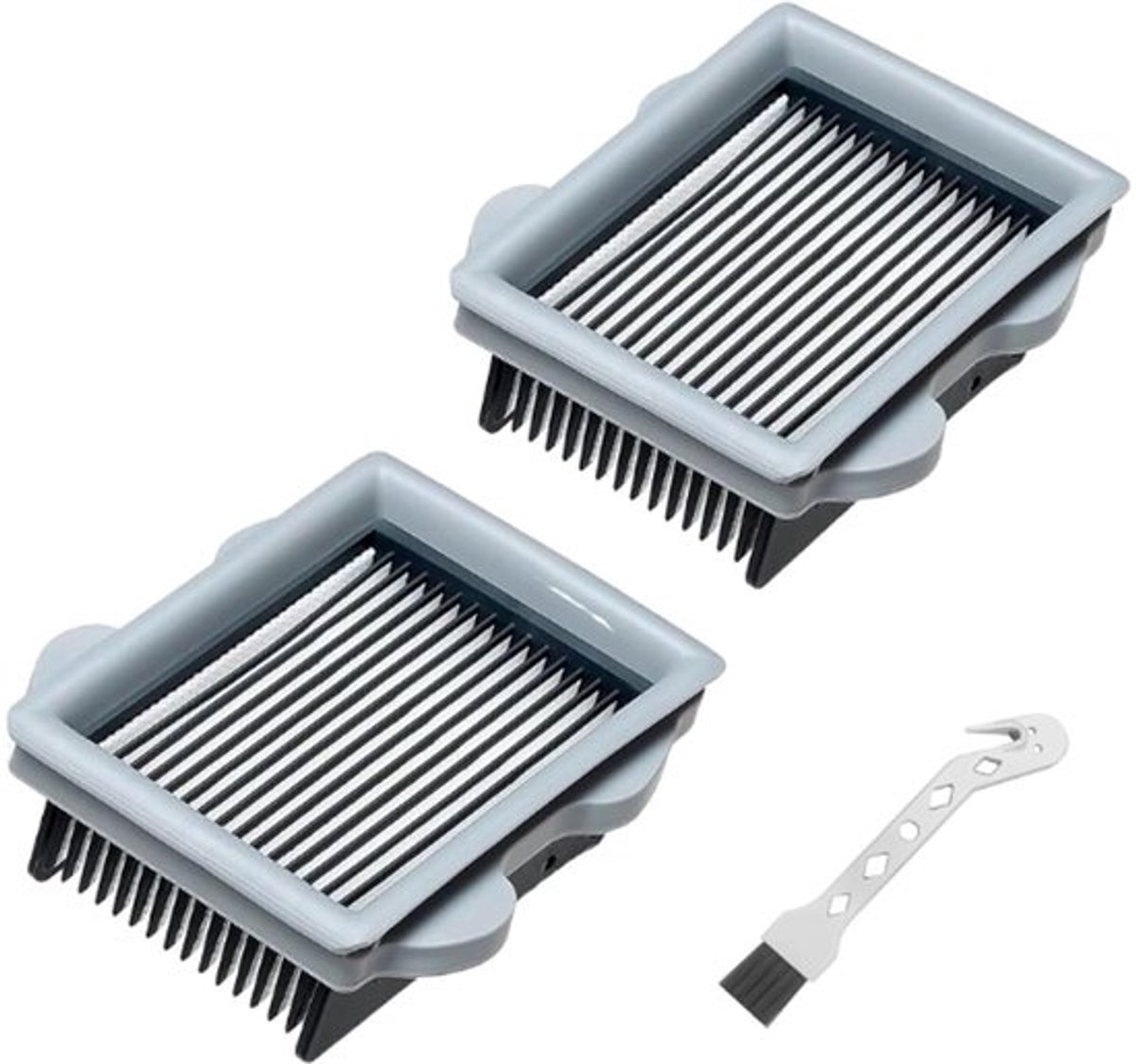 Vacuümfilters Set van 2 - A10 Plus/A10 Ultra - Voormotorfilter - Hoogwaardige Materialen - Eenvoudige Vervanging - Verbeterde Luchtkwaliteit - Stofzuigerfilters