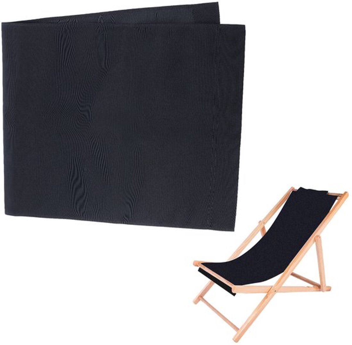 PandaHall Beach Sling Chair Vervangend Canvas - 111 x 44 cm