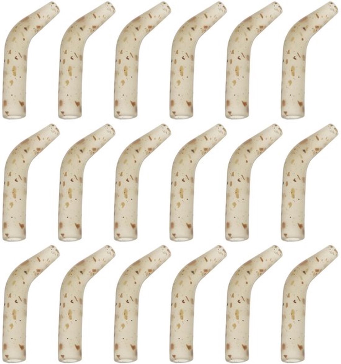 Kickers Grote Maat 14Mm - Groene Camo - Haakcompatibiliteit Maat 2#/4# - Duurzaam Tackle Materiaal - Verbeterde Hooking Efficiency - Hoge Zichtbaarheid - Visaccessoires