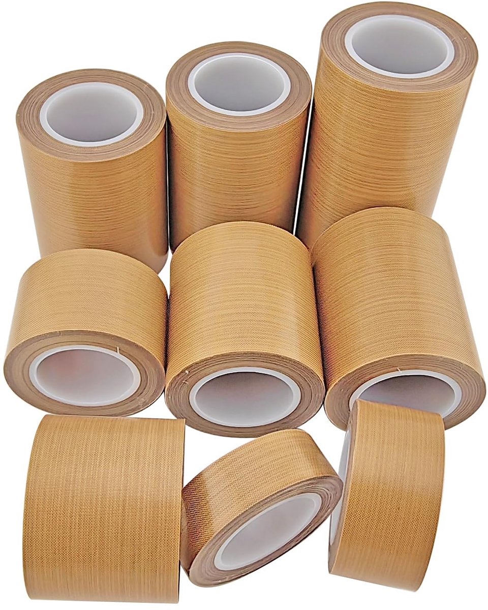 Hoog Temperatuur Hechtband 150mm x 10m - Hittebestendige Teflon Tape voor Vacuüm Apparatuur, Handmatige Verzegeling en Pulsverzegeling