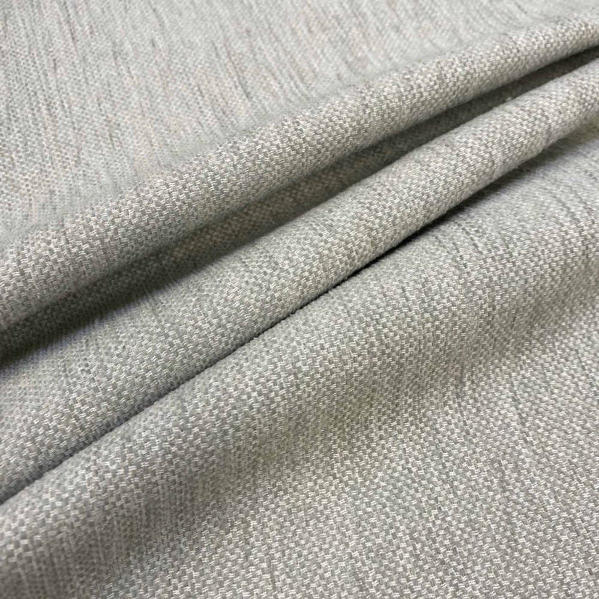 SnelShoppen - Chenille Bekledingsstof Dubbelzijdig Fluweelzacht Parelgrijs, Slijtvast 100 cm x 280 cm voor Stoelen Banken, Interieur Decoratie, Meubel