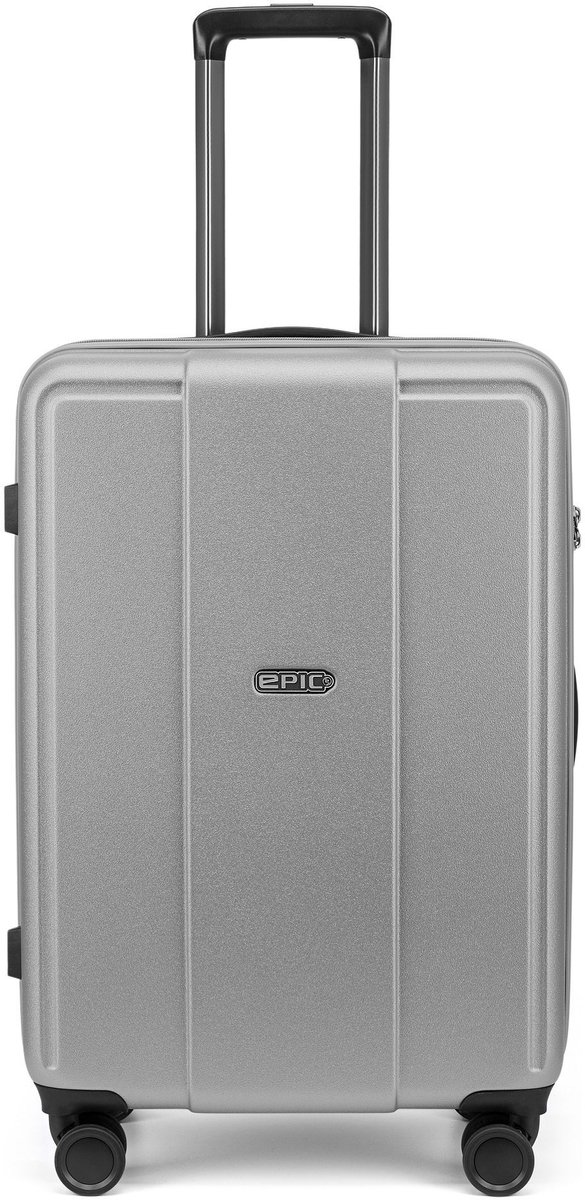 Epic Pop 6.0 4 wielen Trolley 65 cm - Harde bagage - TSA slot - silver