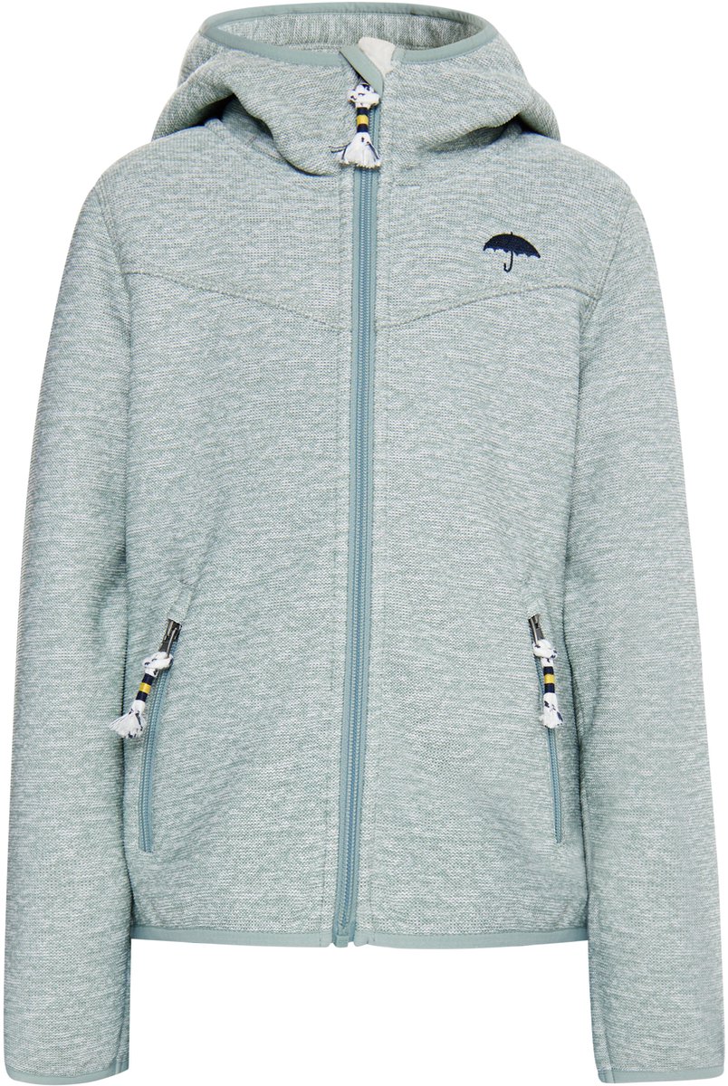 Schmuddelwedda Gebreide fleeceblouse met teddyvoering