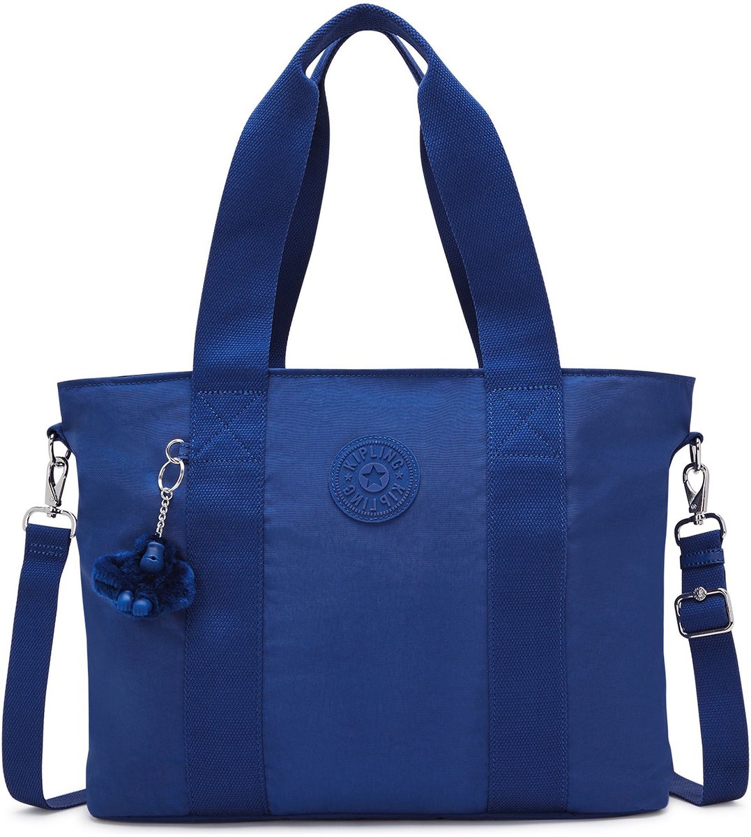 Kipling Basic Minta L Shopper Tas 44 cm - 23 L - blazing blue