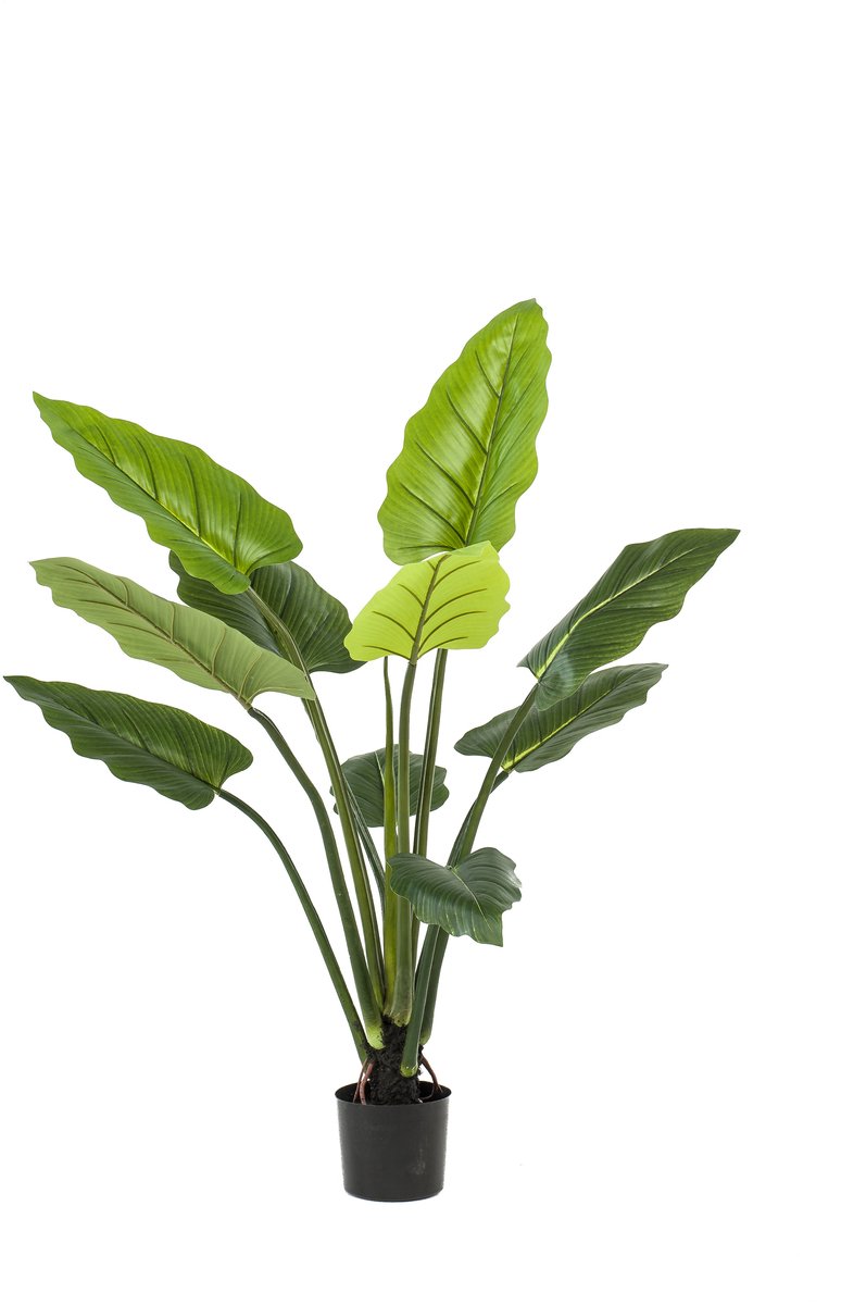 Emerald - Kunstplant Philodendron 120cm groen - Kunstplant voor binnen