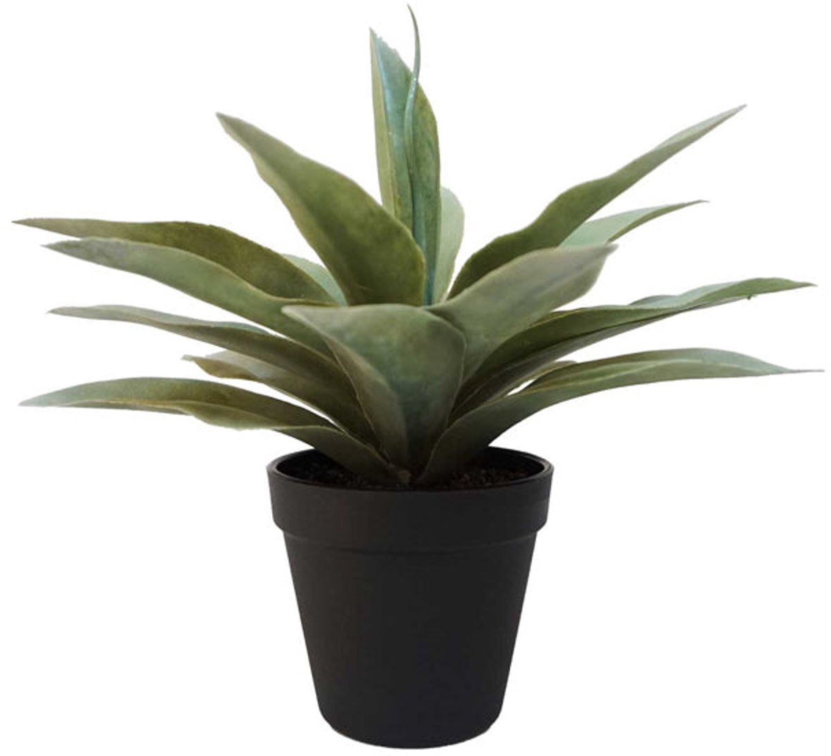 Emerald Kunstplant in pot Agave grijs 19cm - Kunstplant voor binnen