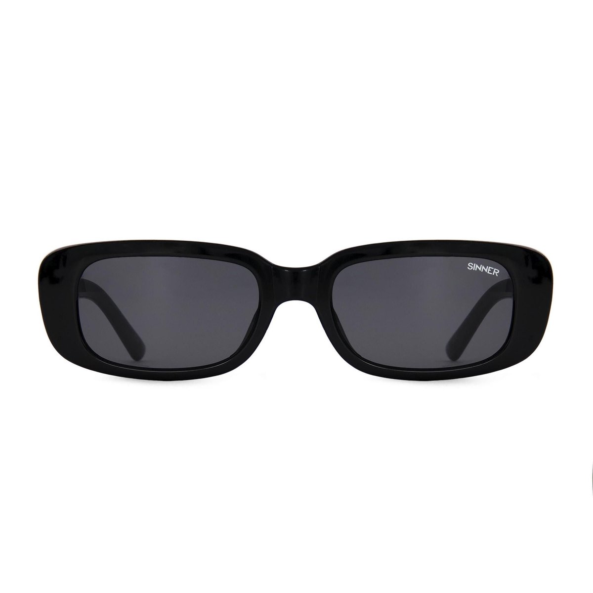 Sinner Zonnebril Festival TRANCEND SHINY BLACK PC SMOKE