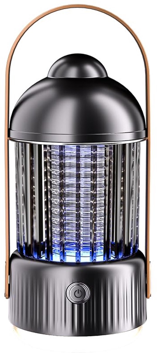 Anti-muggenlamp, oplaadbare anti-muggenlamp, stopcontact-muggenval – 360° insectenvanger voor binnen en buiten, huis, tuin, achtertuin, kamperen.