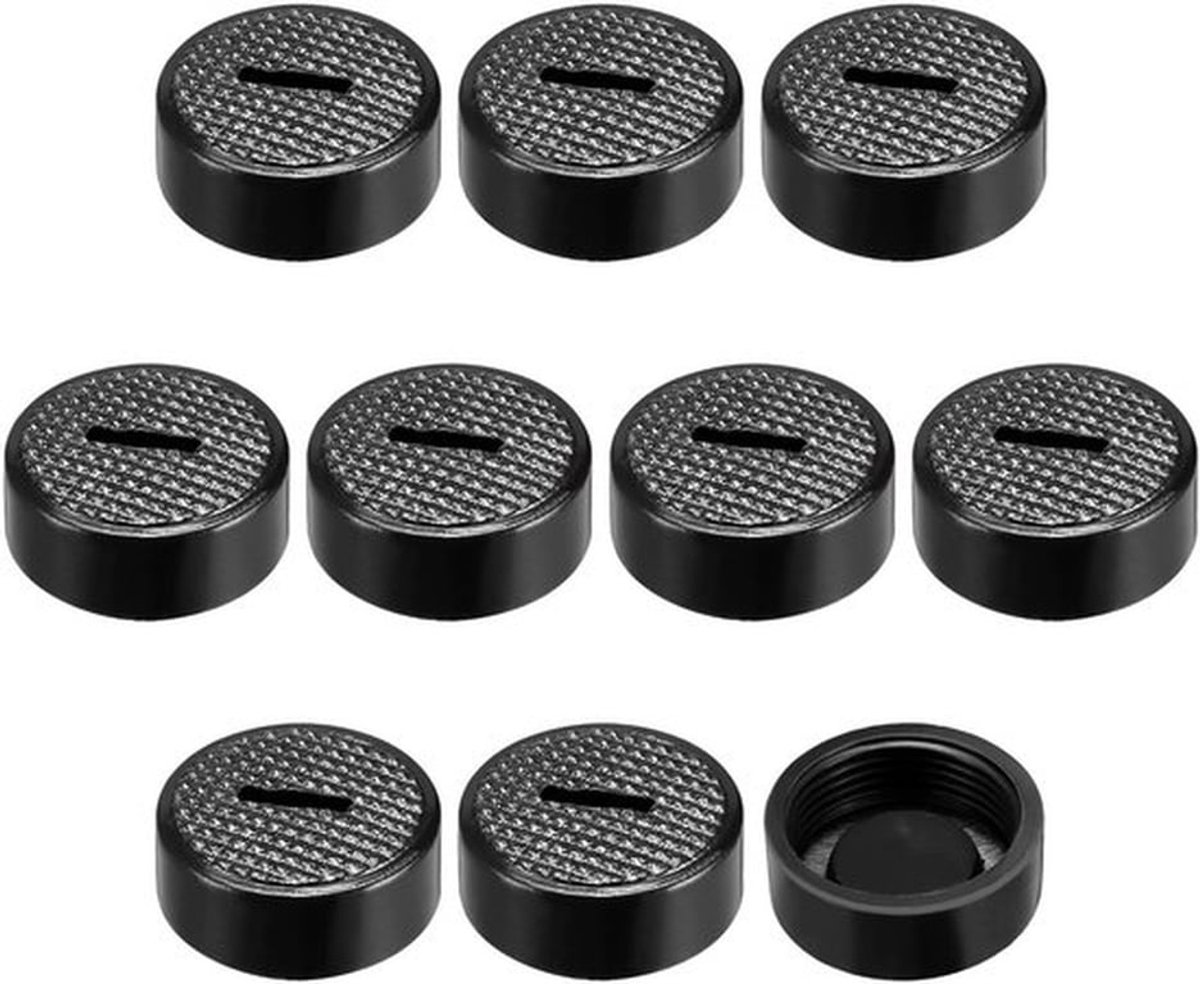 Koolborstelhouderdoppen 19 mm AD/15 mm ID - Set van 10