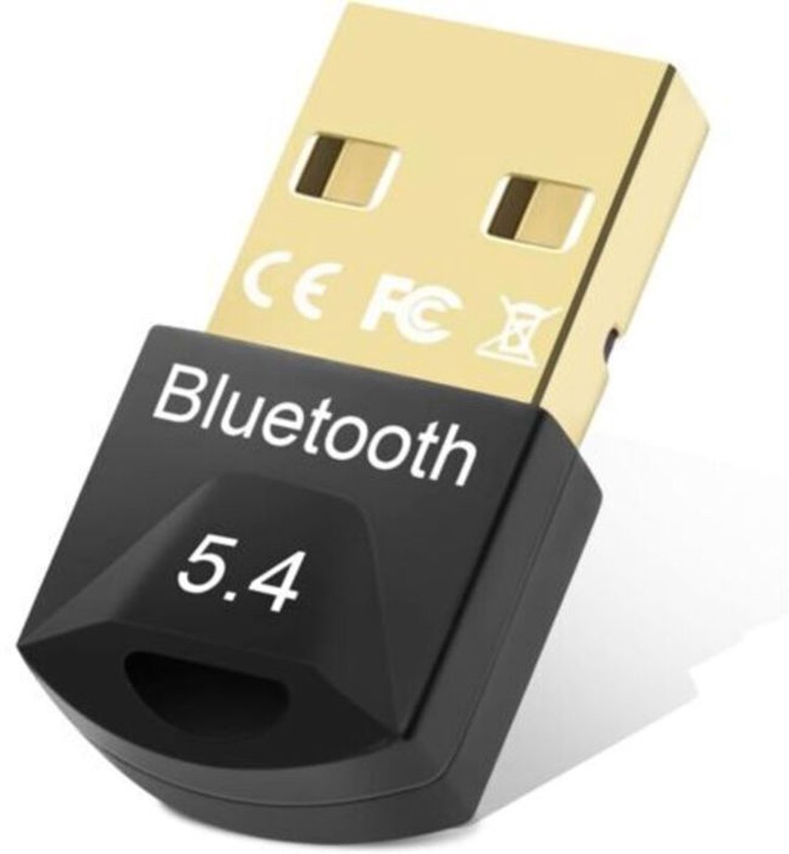 Bluetooth-adapter, Bluetooth 5.4-adapter, USB Bluetooth-adapter, Bluetooth-adapter Geschikt voor pc, USB Bluetooth-adapter Geschikt voor hoofdtelefoons en controllers (zwart)