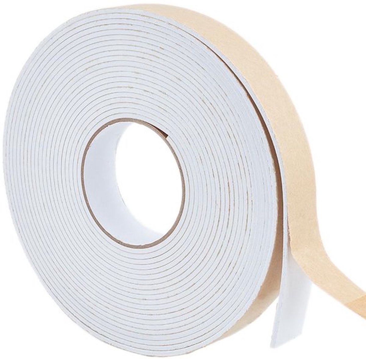 Afdichtingsstrips Wit Schuim 10m voor Meubels en Auto's
