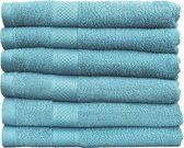 Katoenen Handdoeken Denim Blauw – Set van 12 Stuks – 70 x 140 cm