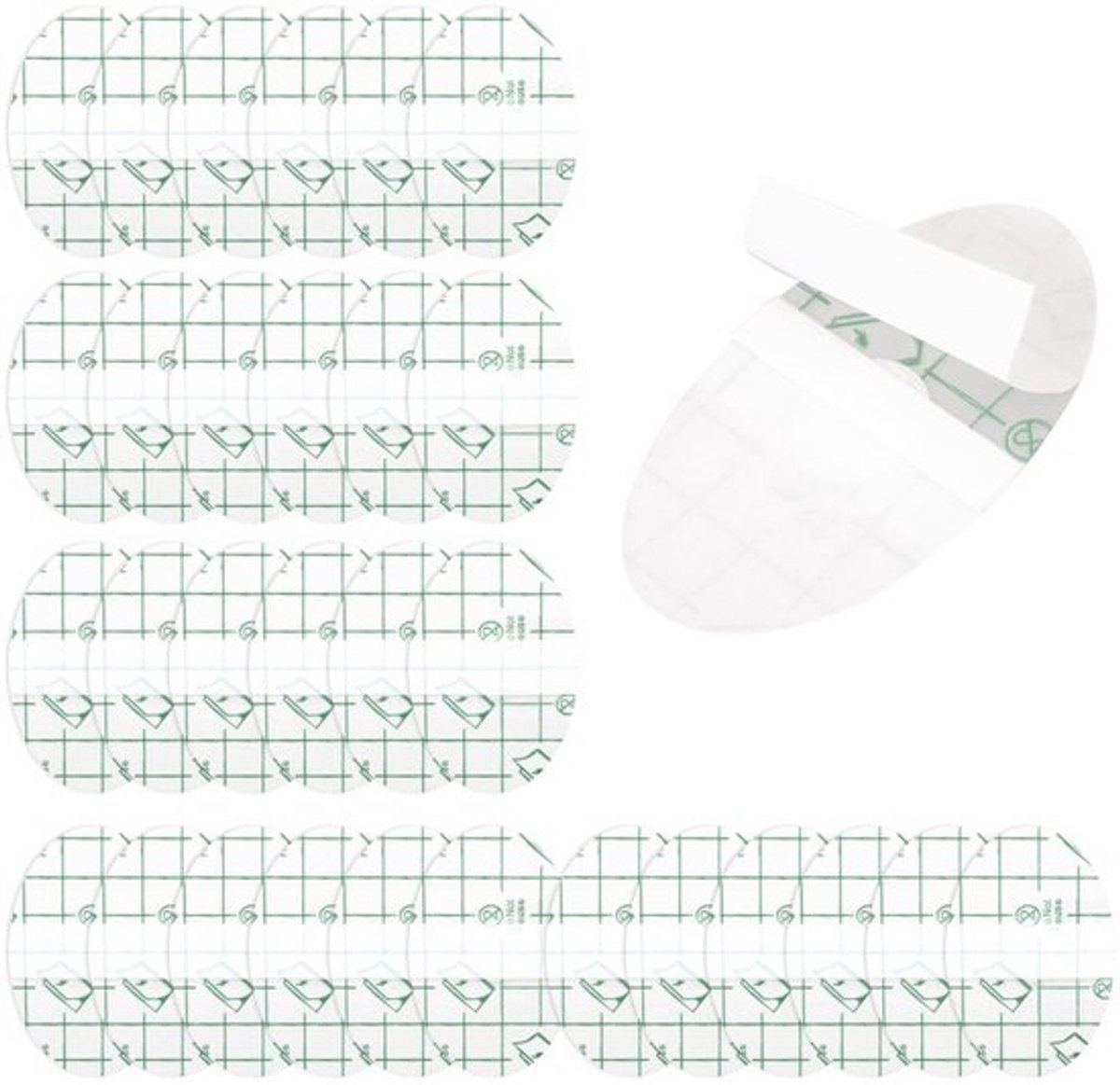 Waterdichte Baby-Oortjes - Oorkapjes voor Zwemmen - 60 Stuks - Wit - Perfect voor Baden en Douchen - Geschikt voor Kinderen