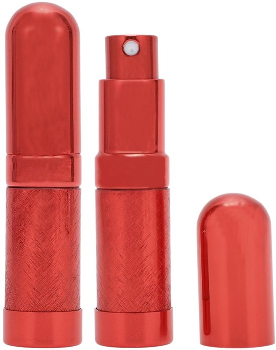 Parfumverstuiver Navulbaar - Mini Parfumverstuiver 6 ml - 2 Stuks - Compact en Reisvriendelijk - Draagbare Spuitfles - Verbeterd Mondstuk - Reistopper