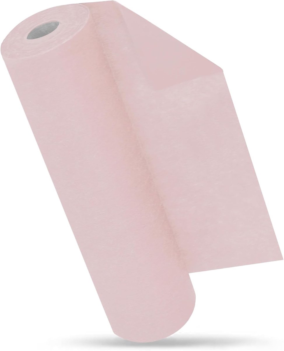 SnelShoppen - Moderne Tafelrunner Tafeldecoratie Blush-rosé (30cmx25m) - Feestelijke Tafeltape voor Verjaardag, Bruiloft, Babyshower, Kerst en Pasen