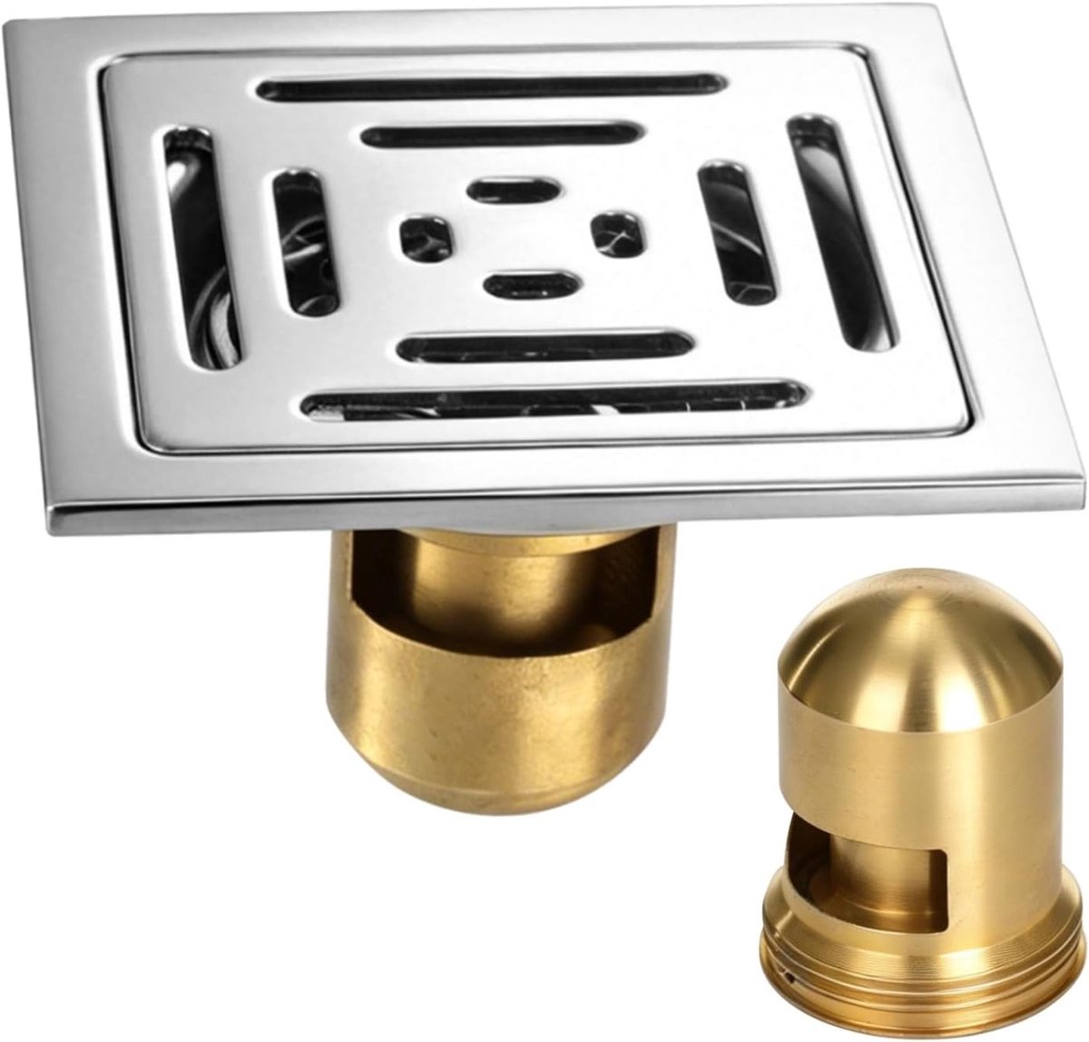 Roestvrijstalen afvoerzeef voor keuken en badkamer - Effectieve bescherming tegen verstoppingen