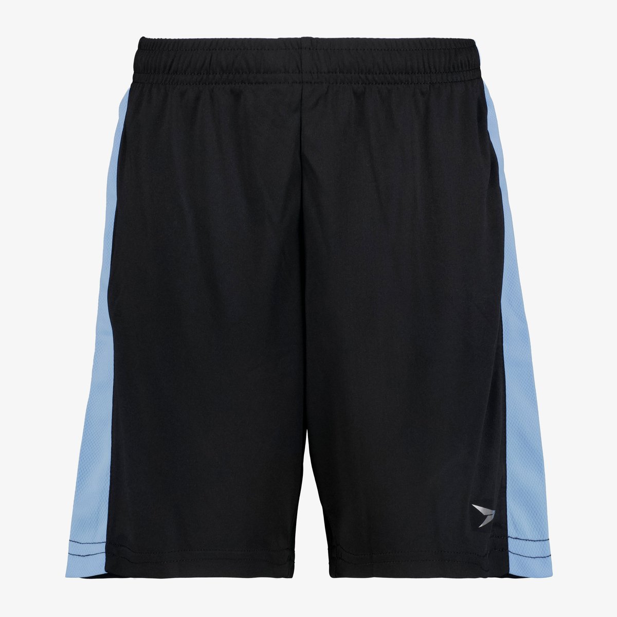 Dutchy kinder voetbalshort zwart blauw - Maat 110