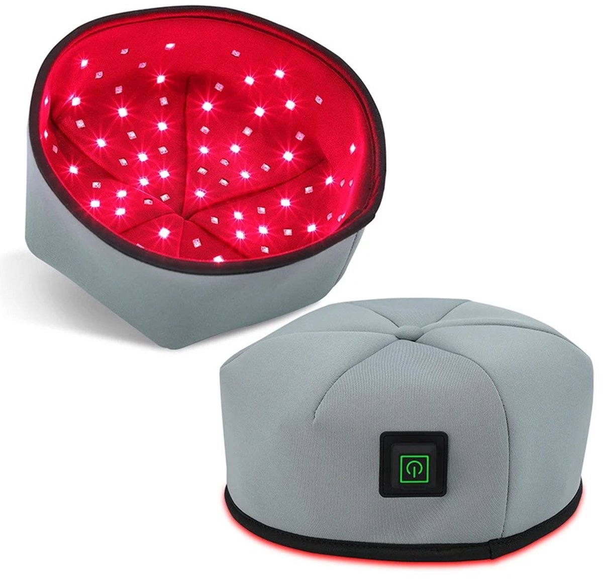 Lifero Laser Haargroei Helm - Infraroodlamp - Red Light Therapy - Muts - Cap - Rood Licht Therapie - Laserhelm Mannen en Vrouwen