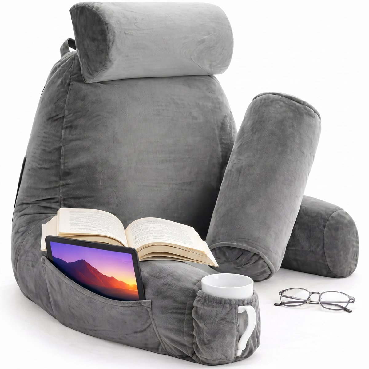 Soft & Silky Leeskussen voor in bed