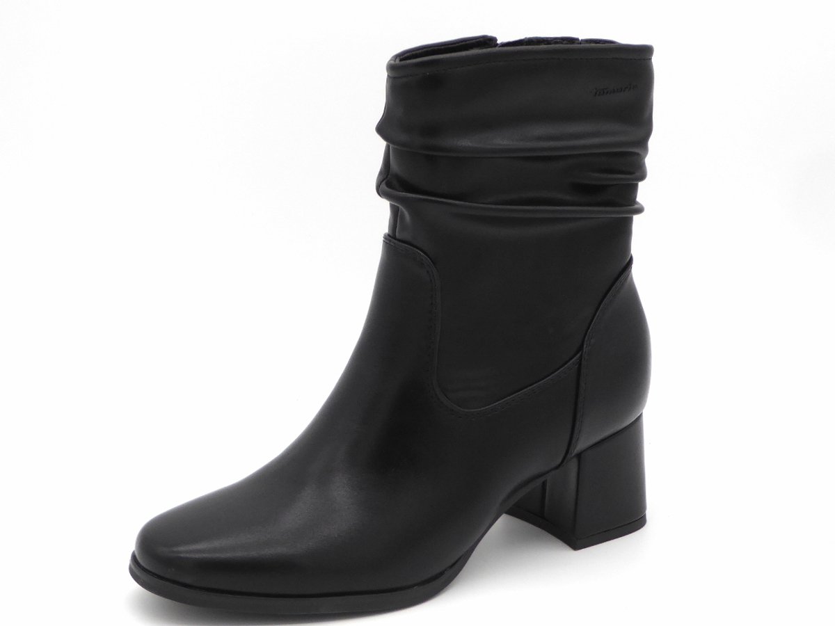 Tamaris Comfort Dames Laarsje - 85302-022 Zwart - Wijdte H - Maat 37