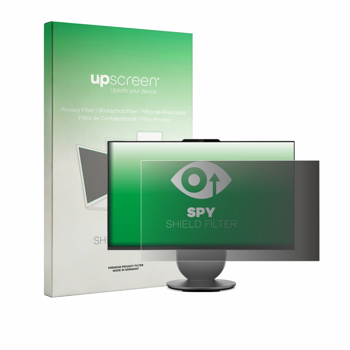 upscreen - privacyscherm voor Lenovo Yoga AIO i Gen 11 27IPH11 - privacy filter screenfilter Blauwlichtfilter