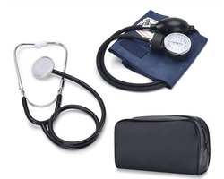 Handmatige aneroïd bloeddrukmeter met stethoscoop - Mast Medical