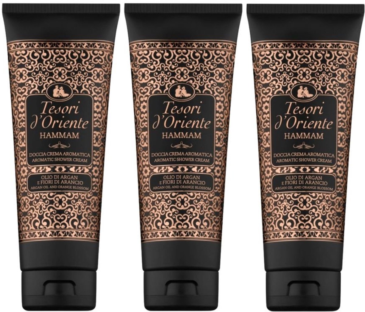 Tesori d’Oriente 3PACK Hammam Douchecrème 250ML