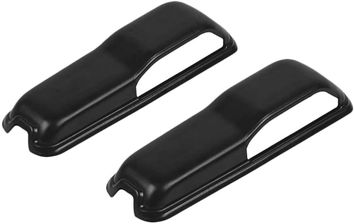 Carrosserie Hinge Cover Trim Decoratie voor J-eep W-rangler JL JLU (2018-2021) - 2 Stuks Zwart, Auto Accessoires, Bescherming en Stijl