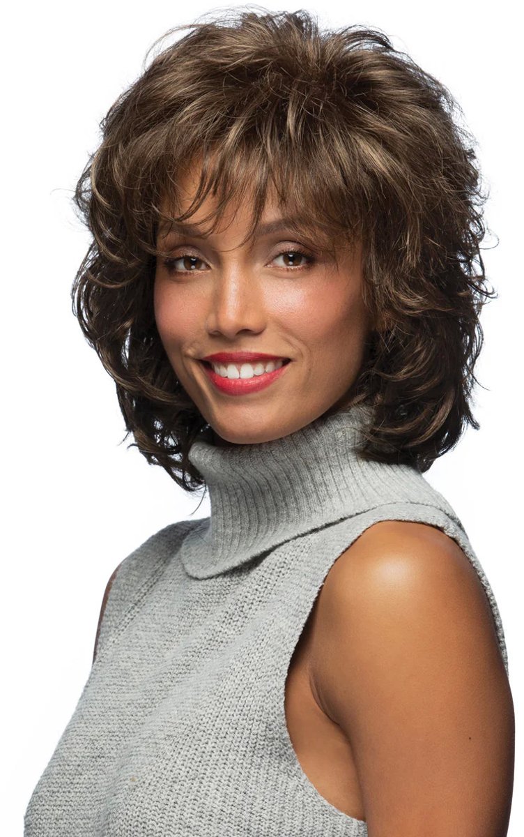Estetica Designs Compliment Pure Stretch Cap Synthetisch Haarwerk - R51LF60, 60 cm, Lichtbruin