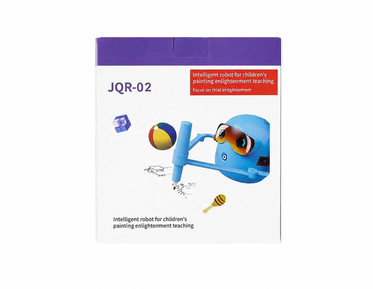 Joyage Teken robot voor kinderen - Tekenrobot Roze - Leren Tekenen voor kinderen Montessori Speelgoed - Educatief Speelgoed meisjes 3 4 5 6 7 8 jaar - Stap voor stap tekenen kinderen - Robot Speelgoed Motoriek Speelgoed - Jongens & meisjes speelgoed — afbeelding 4
