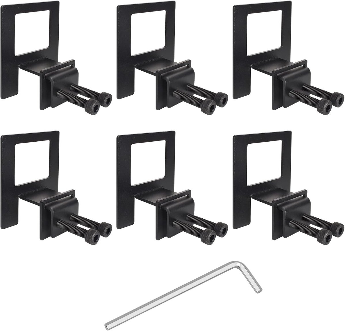 Matras houder voor bedframe - 6 stuks - verstelbaar met anti-slip - voorkomt verschuiven van matras - SnelShoppen