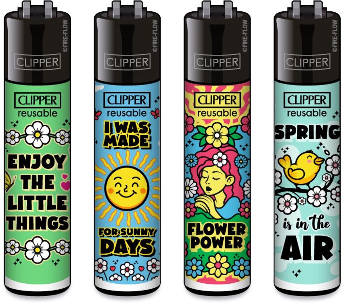 Clipper Classic Spring Slogan Aansteker